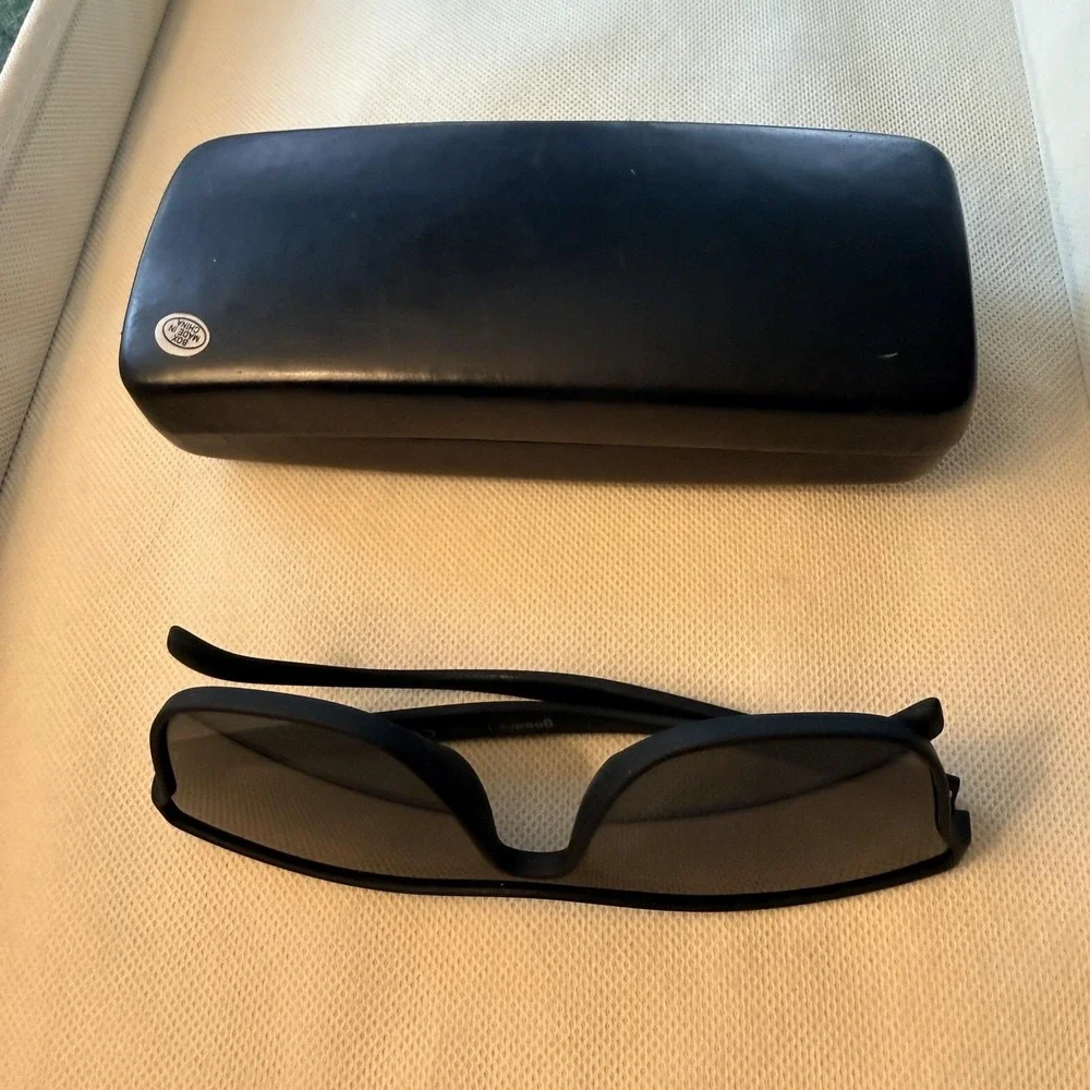 Goodr The Future Is Void Sunglasses Mens Black Polarized Square Plastic Frame